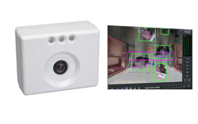 IP Camera & Image Recognising People Counter